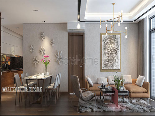  Thiết kế nội thất chung cư GoldMark City - Anh Linh