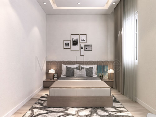  Thiết kế nội thất phòng ngủ nhà phố City Land - Gò Vấp Tphcm