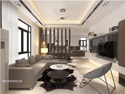 Thiết kế nội thất nhà phố