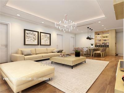 Thiết kế nội thất căn hộ chung cư ParkHill - Anh Tuấn