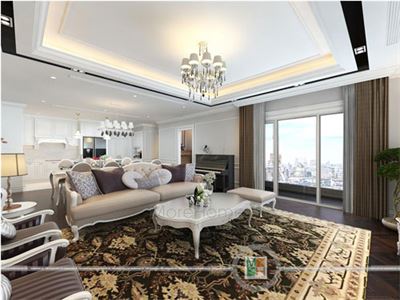 Thiết kế penthouse tân cổ điển tại chung cư Imperia Garden