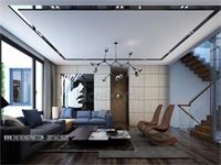 Nội thất phòng khách cho biệt thự hiện đại cao cấp