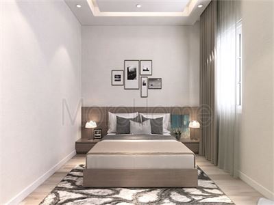Thiết kế nội thất phòng ngủ nhà phố City Land - Gò Vấp Tphcm
