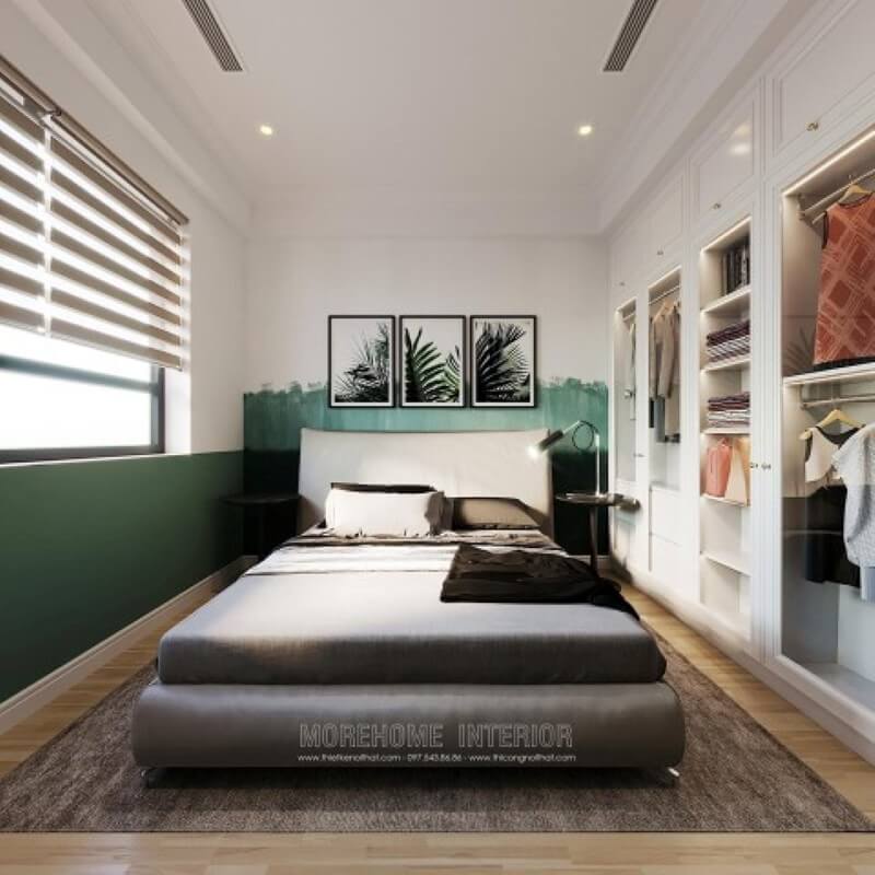Trang trí phòng ngủ với mẫu tủ quần áo đẹp Thiết kế chung cư