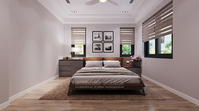 Giường ngủ biệt thự