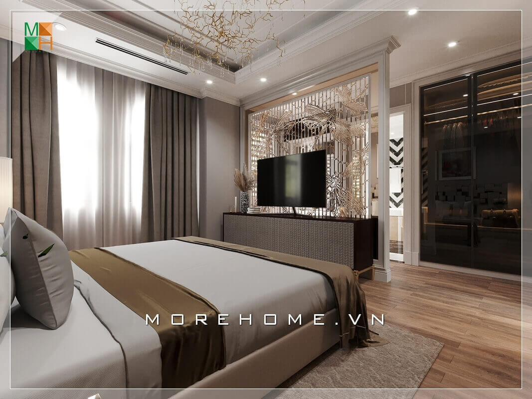 Mẫu thiết kế nội thất phòng ngủ chung cư, nhà phố, biệt thự cao cấp và sang trọng. Thiết kế phòng ngủ chung cư