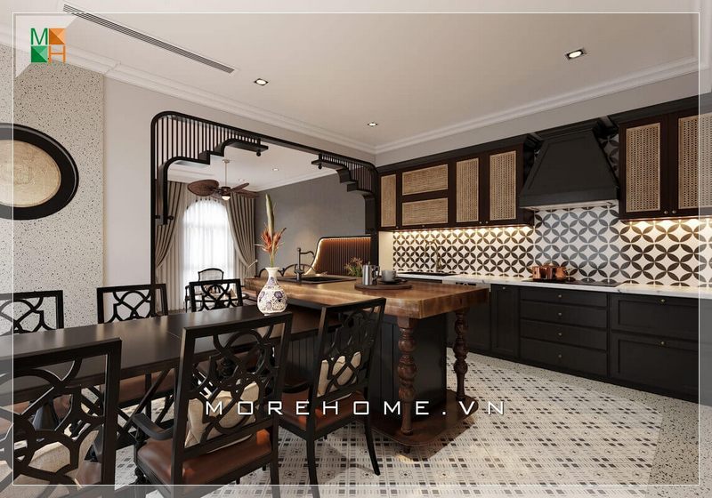 Gợi ý mẫu thiết kế không gian phòng ăn hiện đại rất tinh tế và ấn tượng với cách bố trí lạ mắt dành cho không gian nhà phố, biệt thự, chung cư.