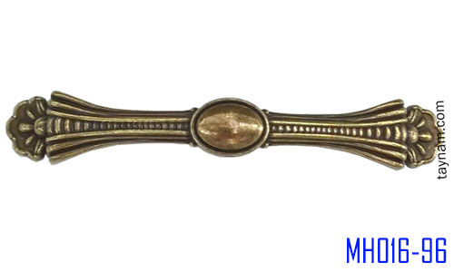 Tay nắm tân cổ điển màu đồng MH016-96