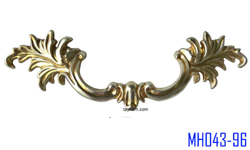 Tay nắm tân cổ điển màu bạc MH043-96
