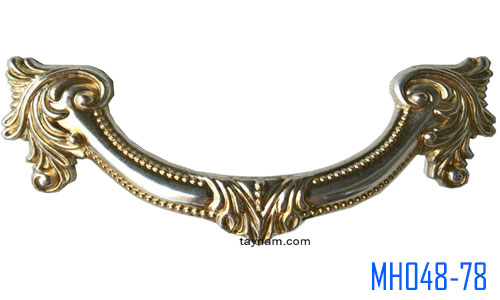 Tay nắm tân cổ điển màu bạc MH048-78